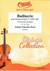 バディヌリー（バッハ）  (チェロ+ピアノ)【Badinerie　from Orchestral Suite No. 2 BWV 1067】