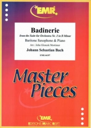 バディネリ「管弦楽組曲第2番」より（バッハ）  (バリトンサックス＋ピアノ)【Badinerie from the Suite for Orchestra Nr. 2 in B Minor】