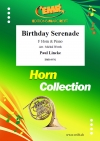 バースデー・セレナーデ（パウル・リンケ）  (ホルン+ピアノ)【Birthday Serenade】