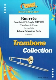 ブーレ（バッハ）（トロンボーン+ピアノ）【Bourree from Suite No.3 C major BWV 1009】