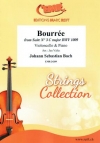 ブーレ（バッハ）（チェロ+ピアノ）【Bourree from Suite No.3 C major BWV 1009】