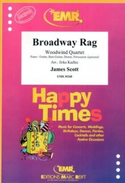 ブロードウェイ・ラグ（ジェームス・スコット）（木管四重奏）【Broadway Rag】
