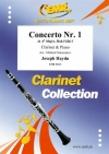 協奏曲第一番（フランツ・ヨーゼフ・ハイドン）（クラリネット+ピアノ）【Concerto No. 1】