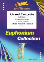 大協奏曲（ヨハン・ネポムク・フンメル） (ユーフォニアムン＋ピアノ)【Grand Concerto】