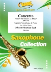 協奏曲・BWV.974（バッハ）（ソプラノサックス+ピアノ）【Concerto BWV 974】
