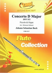 協奏曲・ニ長調・BWV.972（バッハ）（ピッコロ+ピアノ）【Concerto D Major BWV 972】