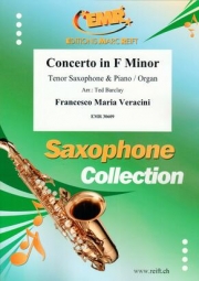 協奏曲（フランチェスコ・マリア・ヴェラチーニ）  (テナーサックス+ピアノ)【Concerto】