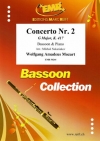 協奏曲第二番（モーツァルト）（バスーン+ピアノ）【Concerto No. 2】