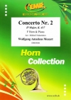 協奏曲第二番（モーツァルト）（ホルン+ピアノ）【Concerto No. 2】