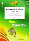 協奏曲（フランツ・アントン・ホフマイスター）（ホルン+ピアノ）【Concerto】