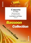 協奏曲（カール・マリア・フォン・ウェーバー）（バスーン+ピアノ）【Concerto】