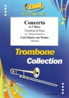 協奏曲（カール・マリア・フォン・ウェーバー）（トロンボーン+ピアノ）【Concerto】