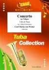 協奏曲（カール・マリア・フォン・ウェーバー）（テューバ+ピアノ）【Concerto】