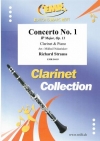 協奏曲第一番（リヒャルト・シュトラウス）（クラリネット+ピアノ）【Concerto No. 1】