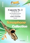 協奏曲第二番（アミルカレ・ポンキエッリ）（アルトサックス+ピアノ）【Concerto No. 2】