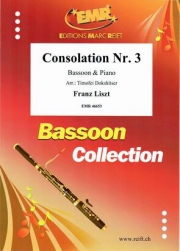 コンソレーション（慰め）（フランツ・リスト） (バスーン+ピアノ)【Consolation No. 3】