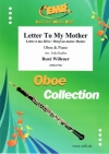 母への手紙（ルネ・ウィレナー）（オーボエ+ピアノ）【Letter To My Mother】