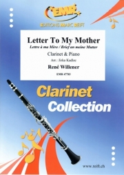 母への手紙（ルネ・ウィレナー）（クラリネット+ピアノ）【Letter To My Mother】