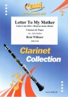 母への手紙（ルネ・ウィレナー）（クラリネット+ピアノ）【Letter To My Mother】