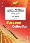 母への手紙（ルネ・ウィレナー）（バスーン+ピアノ）【Letter To My Mother】