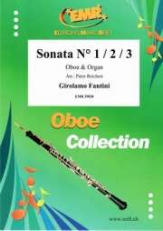ソナタ・No.1-3（ジローラモ・ファンティーニ）  (オーボエ+オルガン)【Sonata No. 1 / 2 / 3】