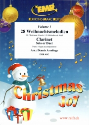 28のクリスマス・キャロル・Vol.1  (クラリネット+ピアノ)【28 Weihnachtsmelodien Vol. 1】