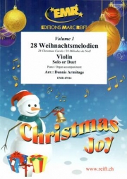 28のクリスマス・キャロル・Vol.1  (ヴァイオリン+ピアノ)【28 Weihnachtsmelodien Vol. 1】