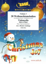 28のクリスマス・キャロル・Vol.1  (チェロ+ピアノ)【28 Weihnachtsmelodien Vol. 1】