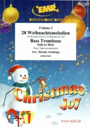 28のクリスマス・キャロル・Vol.2  (バストロンボーン+ピアノ)【28 Weihnachtsmelodien Vol. 2】