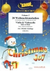 28のクリスマス・キャロル・Vol.2  (弦楽二重奏+ピアノ)【28 Weihnachtsmelodien Vol. 2】