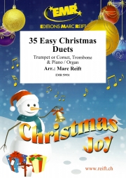 35のやさしいクリスマス・デュエット集  (金管二重奏+ピアノ)【35 Easy Christmas Duets】