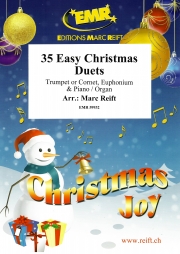 35のやさしいクリスマス・デュエット集  (金管二重奏+ピアノ)【35 Easy Christmas Duets】