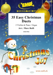 35のやさしいクリスマス・デュエット集  (ヴァイオリン二重奏+ピアノ)【35 Easy Christmas Duets】