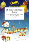 35のやさしいクリスマス・デュエット集  (テナーサックス二重奏+ピアノ)【35 Easy Christmas Duets】