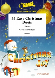 35のやさしいクリスマス・デュエット集  (オーボエ二重奏)【35 Easy Christmas Duets】