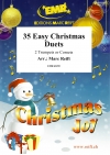 35のやさしいクリスマス・デュエット集  (トランペット二重奏)【35 Easy Christmas Duets】
