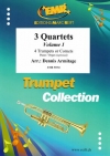 3つの四重奏曲・Vol.1  (トランペット四重奏)【3 Quartets Volume 1】