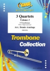 3つの四重奏曲・Vol.1  (トロンボーン四重奏)【3 Quartets Volume 1】