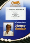 クラリネット三重奏曲集・Vol.1（クラリネット三重奏+ピアノ）【3 Clarinets & Piano Vol. 1】
