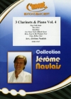 クラリネット三重奏曲集・Vol.4（クラリネット三重奏+ピアノ）【3 Clarinets & Piano Vol. 4】