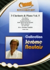 クラリネット三重奏曲集・Vol.5（クラリネット三重奏+ピアノ）【3 Clarinets & Piano Vol. 5】
