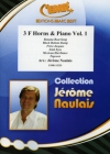 ホルン三重奏曲集・Vol.1  (ホルン三重奏+ピアノ)【3 F Horns & Piano Vol. 1】