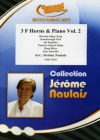 ホルン三重奏曲集・Vol.2  (ホルン三重奏+ピアノ)【3 F Horns & Piano Vol. 2】