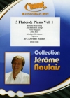 フルート三重奏曲集・Vol.1  (フルート三重奏+ピアノ)【3 Flutes & Piano Vol. 1】