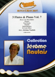 フルート三重奏曲集・Vol.7  (フルート三重奏+ピアノ)【3 Flutes & Piano Vol. 7】
