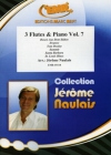 フルート三重奏曲集・Vol.7  (フルート三重奏+ピアノ)【3 Flutes & Piano Vol. 7】