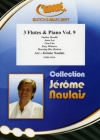 フルート三重奏曲集・Vol.9  (フルート三重奏+ピアノ)【3 Flutes & Piano Vol. 9】