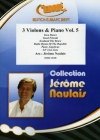 ヴァイオリン三重奏曲集・Vol.5  (ヴァイオリン三重奏+ピアノ)【3 Violins & Piano Vol. 5】