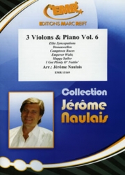 ヴァイオリン三重奏曲集・Vol.6  (ヴァイオリン三重奏+ピアノ)【3 Violins & Piano Vol. 6】