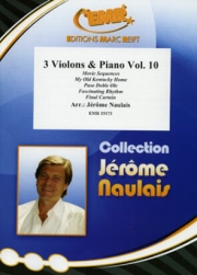 ヴァイオリン三重奏曲集・Vol.10  (ヴァイオリン三重奏+ピアノ)【3 Violins & Piano Vol. 10】